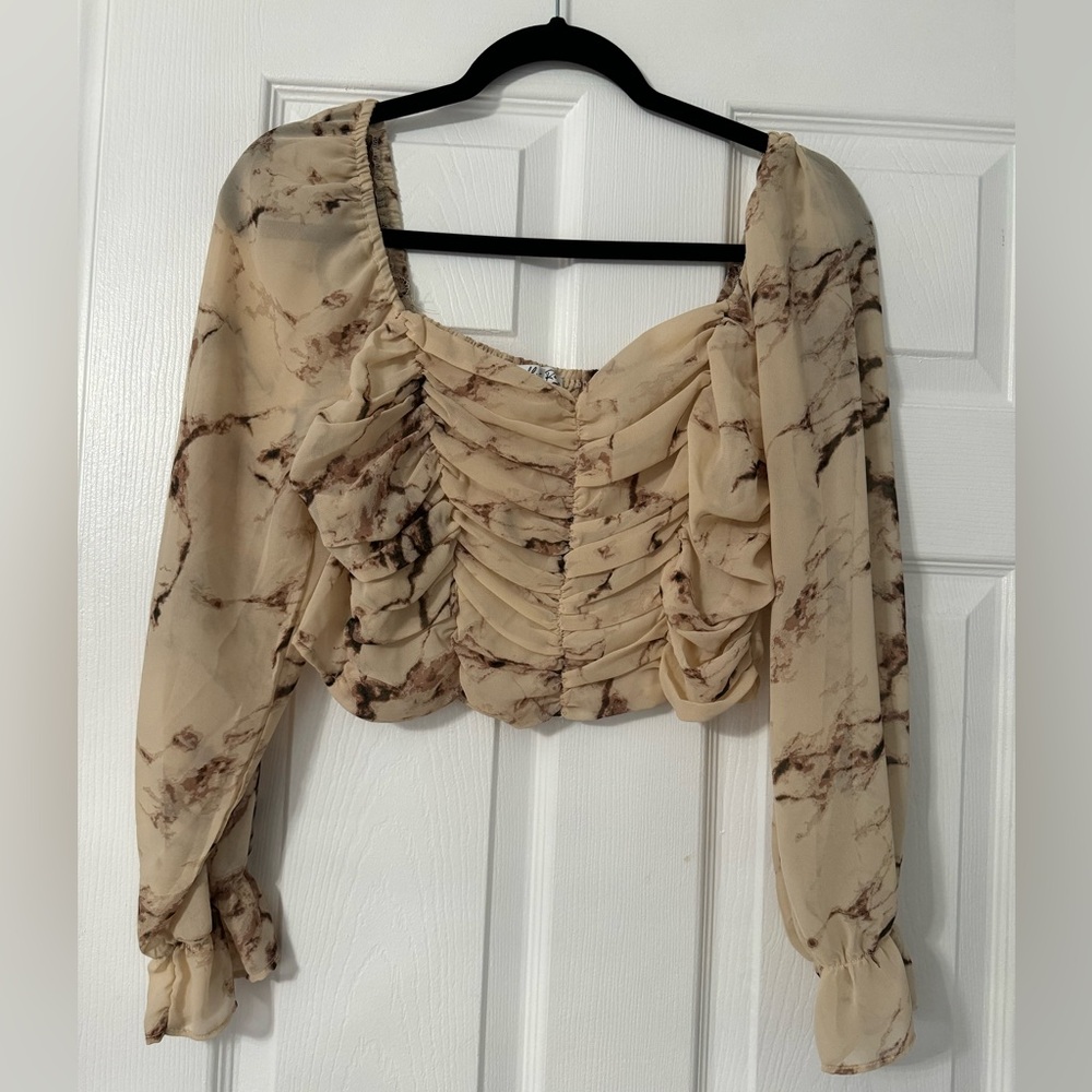 Rabbit Rose Crop Top